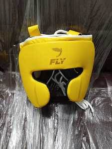 Casque de boxe professionnel Fly Knight X avec barre de protection des joues personnalisée, en cuir premium, fermeture à lacets réglable, unisexe - Product Image 5