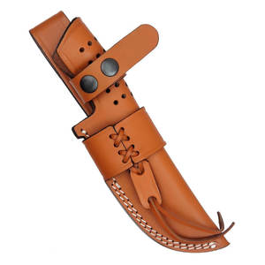 Heavy Duty Leather <b>Knife</b> Sheath Custom Handmade Outdoor Hunting Camping Belt Carry <b>Holder</b> Traditional Leather <b>Knife</b> Sheath - Product Image 1