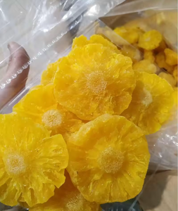 Rondelles d'ananas séchées biologiques, faible teneur en sucre, procédé FD, meilleur prix, fruits conservés moelleux, Vietnam - Product Image 1