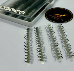 Pestañas de Volumen 3D-20D de Longitud Mixta, Ultra Speed Fans, Súper Negras, Hechas a Mano, Naturales, Largas, Curvatura C/D/CC/DD/M/L, Extensiones de Pestañas - Product Image 4