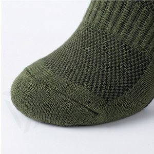 <b>Crew</b> <b>Socks</b> Solid Green Knitted Cotton Breathable Daily Wear Adult Autumn Casual <b>Socks</b> - Product Image 6