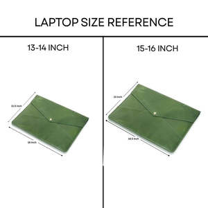 Housse pour ordinateur portable en cuir véritable, motif imprimé, personnalisable avec logo, pour voyages d'affaires, luxe - Product Image 4
