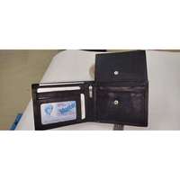 Dompet Kartu Kulit Sapi Asli Minimalis Berkualitas Tinggi untuk Pria, Dompet Perjalanan Mewah untuk Penggunaan Bisnis