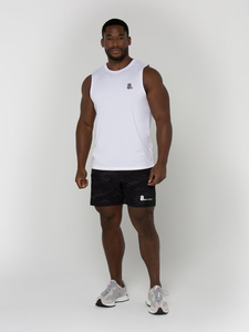 Men's Muscle Fit Racerback Tank Top with Spandex/Cotton Nonwoven Fabric Quick Dry Cartoon Pattern <b>Tie</b> Dye High Street Style - Product Image 6