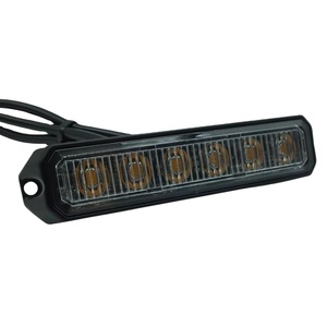 New OEM Manufacturer Multi-Function Warning Grille Light DC12-24V IP67 Waterproof 6LED Portable Grille Lamp - Product Image 1