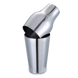 Shaker Boston décoratif en acier inoxydable, version deluxe lestée, outil de barman idéal pour mariages et soirées, disponible chez le grossiste en gros. - Product Image 5