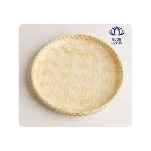 Bandeja de Bambú, Superficie Lisa, Construcción Duradera, Ideal para Servir Comidas y Exhibir Productos, Mejora la Apariencia - Product Image 1