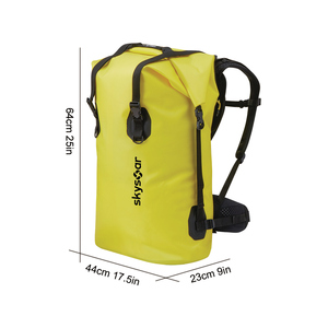 Etiqueta personalizada de gran capacidad 100% Paquete de transporte impermeable Kayak Camping Roll-top Dry Mochila sellada Bolsa impermeable de buceo - Product Image 3