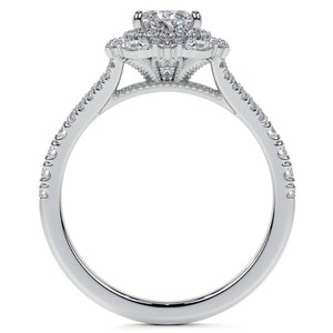 Pear Cut Moissanite 925 Sterling <b>Silver</b> 18K Gold Plated Luxury <b>Solitaire</b> Engagement Wedding Promise <b>Ring</b> Women - Product Image 2