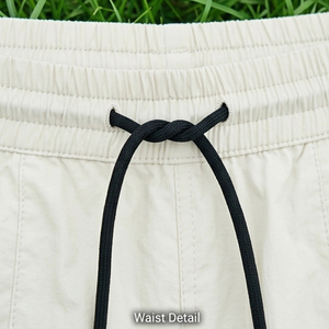 Wholesale Solid Nylon <b>Windbreaker</b> Shorts Mens Outdoor <b>Camping</b> Hiking Waterproof Breathable Lightweight Unisex - Product Image 5