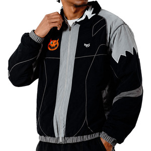 Y2k Streetwear Custom <b>Gothic</b> Graphic Windbreaker <b>Jacket</b> Men's Streetwear Outerwear Limited Design <b>Jacket</b> for men Manufacture USA - Product Image 6