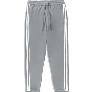Ensemble de survêtement unisexe gris uni léger à manches longues avec cordon de serrage, pantalon de jogging sportif décontracté avec poches latérales, respirant en polyester - Product Image 5