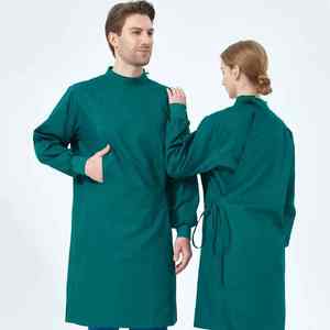 Bata Médica Desechable Impermeable al por Mayor para Doctores, Protección de Nivel Médico, Tela Suave No Tejida, Cobertura Completa de Espalda, Elástica - Product Image 6