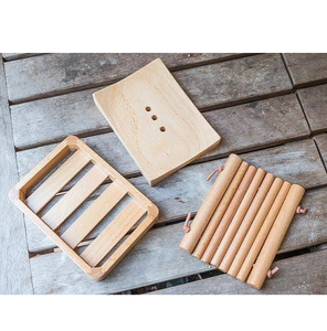 Wood Soap Holder Customized logo <b>Bathroom</b> Accessories Wooden Soap Holder Wholesale Supplier - Product Image 1