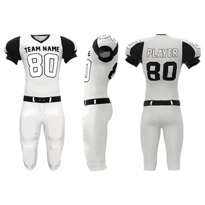 Uniforme de Fútbol Americano de Alta Calidad, Cómodo, Transpirable, de Secado Rápido, Personalizado para Equipos Masculinos - Product Image 2