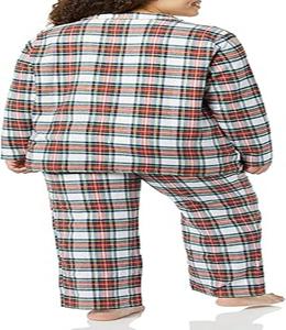 ชุดนอนผ้าฝ้ายคุณภาพสูงพิมพ์ลายทาง น้ำหนักเบา ทรงคลาสสิก สวมใส่สบาย สีตามสั่ง ชุด 2 ชิ้น สำหรับผู้หญิง - Product Image 5