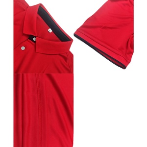 Camisetas Deportivas de Golf para Hombre, al por Mayor, de Alta Calidad, 100% Algodón, Color Sólido, Transpirables, Antiarrugas - Product Image 5