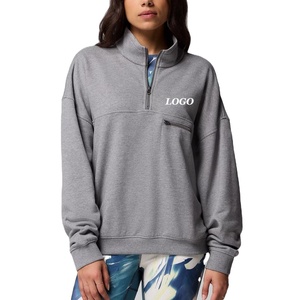 Cotton Polyester Soft Material Women Sweatshirt With Factory Rate For <b>Bulk</b> Buyers Casual Wear OEM Service Full Sleeves And Logo - Product Image 1