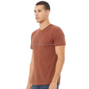 T-shirt en coton 100% de haute qualité, léger, en gros, t-shirt uni, logo personnalisé, création de votre propre t-shirt pour homme - Product Image 5