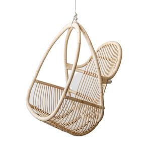 เก้าอี้แขวนทรงไข่ทำจากหวายธรรมชาติ งานแฮนด์เมด เป็นมิตรกับสิ่งแวดล้อม สำหรับระเบียงและสวน จากผู้ผลิตในเวียดนาม สินค้ามาใหม่ - Product Image 1