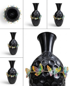 Premium Look <b>Unique</b> Modern Handmade Table Top Flower <b>Vase</b> Metal Powder Coated Home/Wedding Decoration <b>Vase</b> - Product Image 4