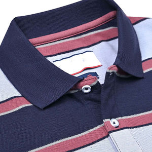 เสื้อโปโลผู้ชายสั่งทำพิเศษ สีพื้น ผ้าคอตตอนเทอร์รี่ กันยับ ซับเหงื่อ แห้งเร็ว แขนสั้น ถักทอ ไซส์ใหญ่ สวมใส่สบาย เหมาะสำหรับกอล์ฟ ระบายอากาศได้ดี - Product Image 6