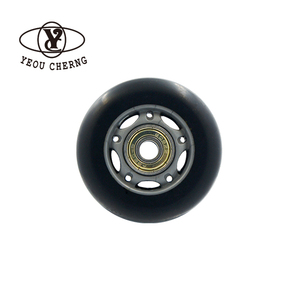 Ruedas de Repuesto Modernas de PU Transparente de 64 mm y 24 mm de Ancho, de Alta Elasticidad, para Estanterías y Escritorios de Diseño - Product Image 3