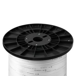 Cavo in poliestere resistente con cordino, larghezza 1,27 cm, lunghezza 160 m, carico massimo 567 kg, con marcature di misurazione per l'organizzazione dei cavi e fascette stringicavo - Product Image 5