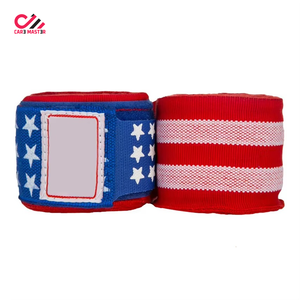 Precio al por mayor, diseño único, vendas de vendas de muñeca para fitness en oferta, vendas de muñeca de poliéster personalizadas, venta en línea. - Product Image 5