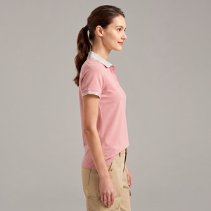 Wholesale 100% Cotton Women's <b>polo</b> <b>Shirts</b> Custom Embroidered Logo Breathable Short Sleeve Solid Color Summer wear <b>ladies</b> <b>polo</b> - Product Image 5