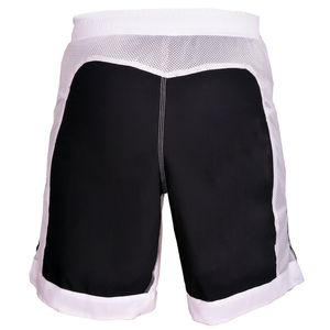 Shorts de boxe Muay Thai pour hommes MMA 100% polyester, écologiques, extensibles, respirants, séchage rapide, légers, noirs, pour l'entraînement - Product Image 5