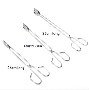 Pinza para carbón para barbacoa, accesorio de barbacoa, pinza para alimentos - Product Image 5