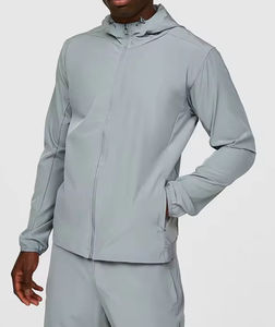 Conjunto Deportivo Cortavientos para Hombre, Chaqueta y Pantalones Deportivos con Estilo, Tela Ligera, Ajuste Cómodo, Ropa Deportiva para Correr y Entrenar - Product Image 2