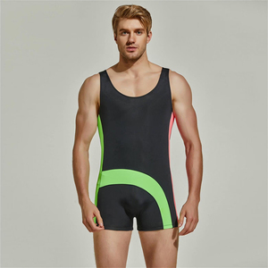 Singlet de Lucha Unisex Ajustado con Degradado Marrón Dorado, Estampado por Transferencia, Logotipo Frontal, Nylon Transpirable de 160g para Combate - Product Image 3