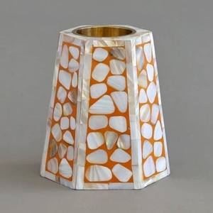 Brûleur de Bakhoor artisanal de luxe pour la décoration intérieure, avec incrustation de nacre et d'os, porte-encens Oud aux propriétés aromatiques pour la méditation - Product Image 1