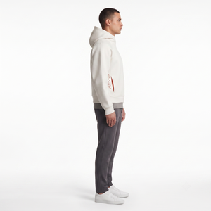 Sudadera con Capucha Corta Minimalista de Punto Grueso de 520GSM para Hombre - Ajuste Holgado Sin Costuras y Antipilling - Product Image 3