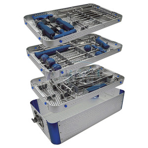 Kit d'instruments chirurgicaux pour la colonne vertébrale, ensemble de rétracteurs orthopédiques, outils de discectomie pour la chirurgie vertébrale, kit médical en acier inoxydable - Product Image 4