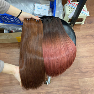 Extensiones de Cabello Humano Virgen 100% Natural, Estilo Liso Vietnamita, Color Personalizado, Precio de Fábrica al por Mayor - Product Image 5