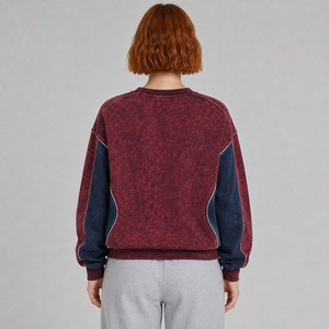 Sudadera para Mujer con Lavado Ácido, de Alta Calidad, Ecológica, Transpirable, de Poliéster, Personalizable - Product Image 3