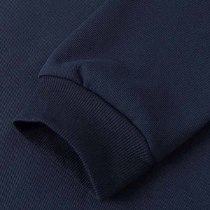 Sudadera Clásica Unisex de Cuello Redondo, Tejida, de Color Sólido, Manga Regular, Material de Algodón, Estilo Casual para Otoño - Product Image 6