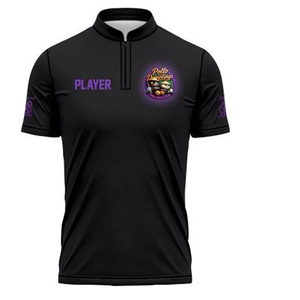 Chemise à manches courtes avec fermeture éclair, sublimation personnalisée, vente en promotion - Product Image 2