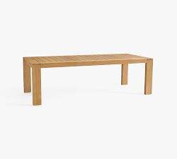 Ensemble de table et chaises de salle à manger d'extérieur de style hôtel Grand Modern Teak avec coussins moelleux pour une utilisation en intérieur/extérieur - Product Image 4