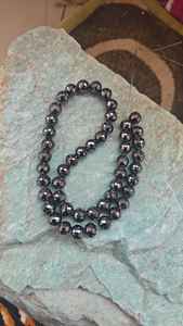 Cuentas de Diamante Moissanita Negra de 10 mm y 18 Pulgadas, Corte AAA, Facetadas, para Fabricación de Joyas - Product Image 4