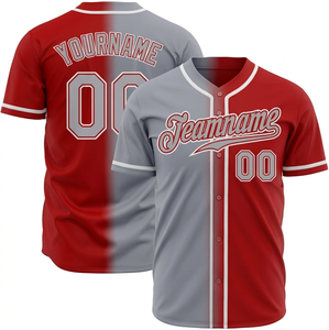 Maillot de baseball USA Australie, couleur personnalisée, look sportif vintage, logo d'équipe personnalisé, design coupe athlétique - Product Image 6