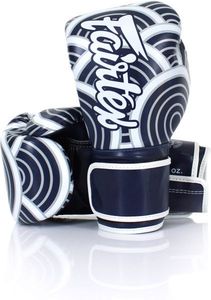 ถุงมือชกมวยหนังแท้ Fairtex ขนาด 14 ออนซ์ คุณภาพสูง ลายพิมพ์ใหม่ สำหรับฝึกซ้อมมืออาชีพ ซ้อมสปาร์ริง ซานด้า พร้อมที่จับมือ - Product Image 3
