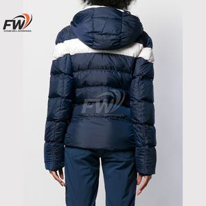 Chaqueta de plumón para hombre, de invierno, ecológica, transpirable, de talla grande, con cremallera, de lujo, al por mayor, OEM, personalizada. - Product Image 4