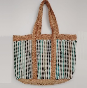 Sac messager bohème grande taille pour femme, tendance 2026, haute qualité, réutilisable, personnalisé, en jute, fermeture ouverte, usage quotidien, directement d'Inde - Product Image 1