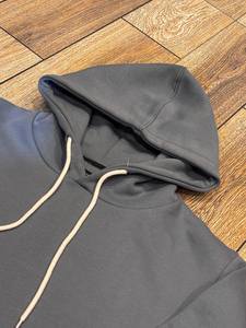 Sweat à capuche pour homme avec poche kangourou, vêtement décontracté en molleton de coton premium, tissu personnalisé, streetwear décontracté pour hommes - Product Image 5