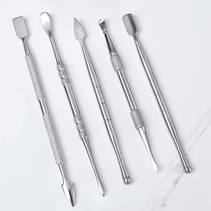 Kit d'instruments dentaires chirurgicaux professionnels en acier inoxydable pour usage dentaire, outils de sculpture de cire personnalisables à alimentation manuelle - Product Image 4