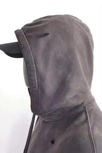 Multi-pockets style Distressed Hoodies for Women High Quality Trendy Daily Wear Perfect Warm Windproof Women Distressed Hoodies - Product Image 5